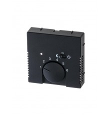 Накладкадля мех. терморегулятора (термостата) 1095 U, 1096 U, серия solo/future, цвет чёрный бархат  1710-0-3909   2CKA001710A3909  ABB