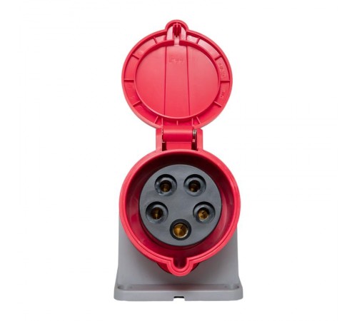 Розетка стационарная наружная 125 3Р+РЕ+N 32А 380В IP44 EKF PROXIMA  ps-125-32-380-PRO  EKF