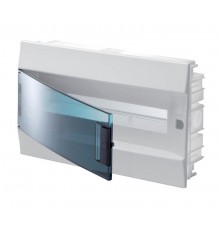 Бокс в нишу Mistral41 18М зеленая дверь (без клемм)1SLM004100A1204 ABB