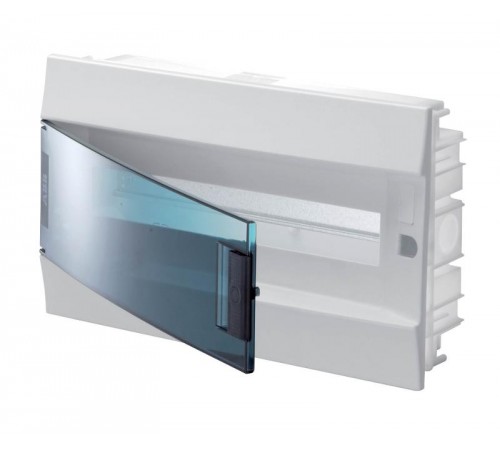 Бокс в нишу Mistral41 18М зеленая дверь (без клемм)1SLM004100A1204 ABB