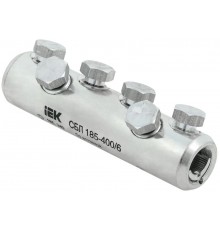 Соединитель болтовой луженый СБЛ 185-400/6 35кВ  UCB11-185-400-06-35-1  IEK