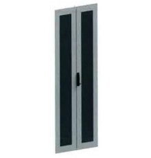 Дверь двустворчатая перфорированная для шкафов IT CQE 47U шириной 600мм, черная  R5ITCPMM2261B  DKC