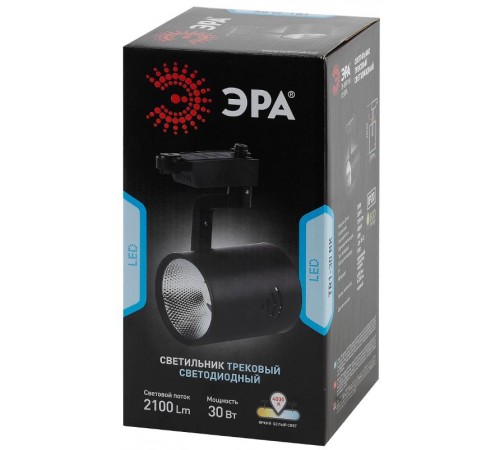 Светильник светодиодный трековый TR1 - 30 BK 30Вт черный COB  Б0032102  ЭРА