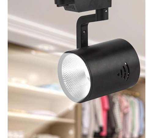 Светильник светодиодный трековый TR1 - 30 BK 30Вт черный COB  Б0032102  ЭРА