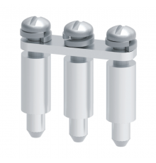 Перемычка винтовая OptiClip CA727/3 для проходных мини-клемм  331810  КЭАЗ