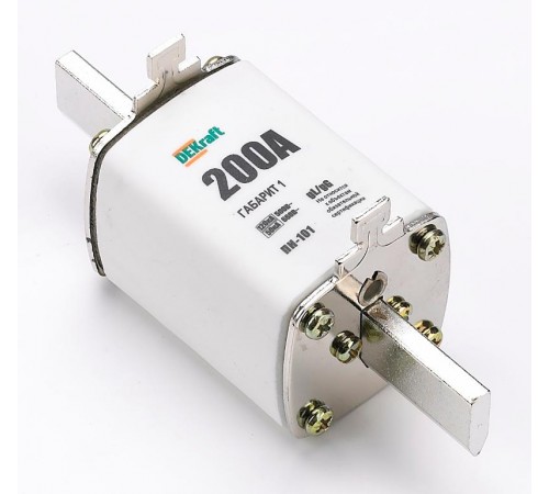 Предохранитель ножевой тип 35, габарит 1, 200А П  21311DEK  DEKraft