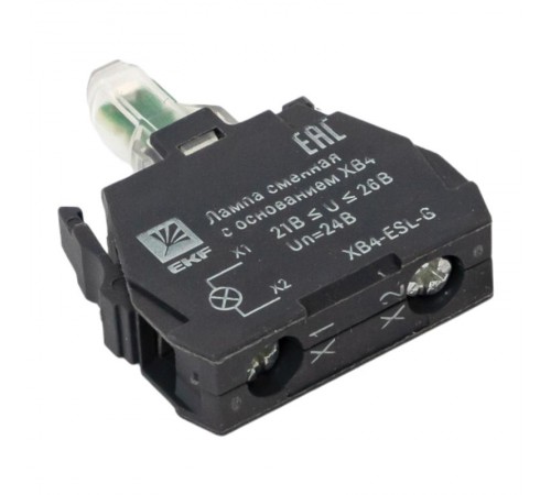 Лампа сменная c основанием XB4 зеленая 24В EKF PROxima    XB4-ESL-G   EKF 