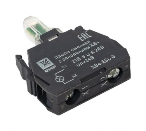 Лампа сменная c основанием XB4 зеленая 24В EKF PROxima    XB4-ESL-G   EKF 