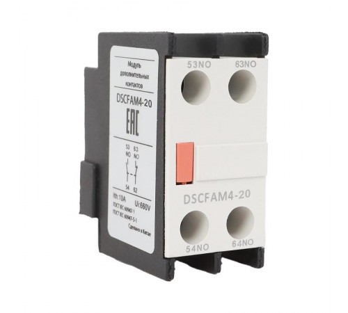 Доп.контакт фронт. для DSC115-800 2НО  DSCFAM4-20  DKC