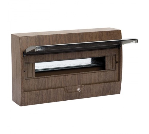 Щит распределительный навесной ЩРН-П-18 темное дерево IP41 EKF PROxima  pb40-n-18-dark  EKF