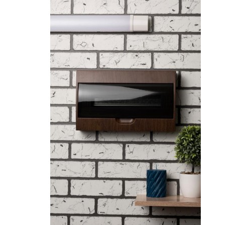 Щит распределительный навесной ЩРН-П-18 темное дерево IP41 EKF PROxima  pb40-n-18-dark  EKF