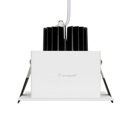 Светильник CL-KARDAN-S102x102-9W Warm (WH, 38 deg)  024137  Arlight