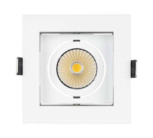 Светильник CL-KARDAN-S102x102-9W Warm (WH, 38 deg)  024137  Arlight