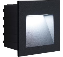 Светильник светодиодный встраиваемый тротуарный LN013 3W 4000K, IP65, черный  41161  Feron