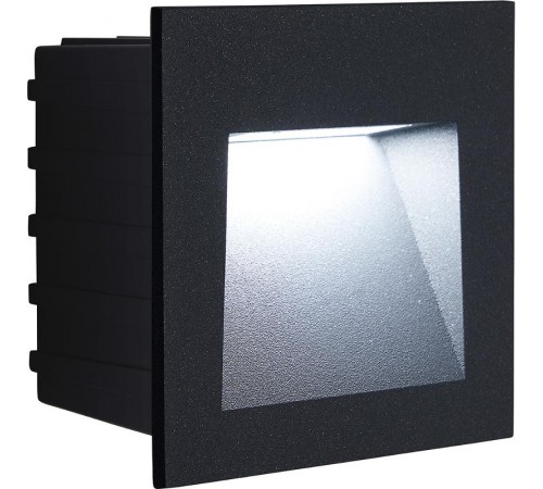 Светильник светодиодный встраиваемый тротуарный LN013 3W 4000K, IP65, черный  41161  Feron