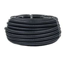 Труба гофр. FRHF с зондом d32мм (50м) черная Plast EKF PROxima  FRHF-32  EKF