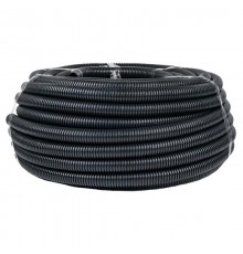 Труба гофр. FRHF с зондом d32мм (50м) черная Plast EKF PROxima  FRHF-32  EKF