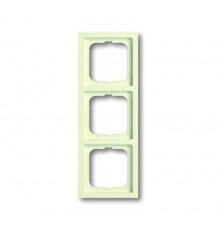 Рамка 3-постовая, серия, серия solo/future, цвет linear, цвет слоновая кость  1754-0-4232   2CKA001754A4232  ABB