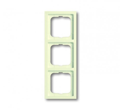 Рамка 3-постовая, серия, серия solo/future, цвет linear, цвет слоновая кость  1754-0-4232   2CKA001754A4232  ABB