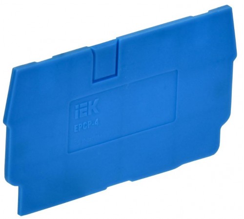 ARMAFIX Заглушка для колодки клеммной CP 4мм2 синяя  AF-CT20-00-K07-004-ZGL  IEK