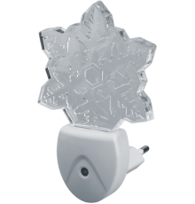 Светильник-ночник NNL LED 93 127 NNL-SNR04 Снежинка с фотореле 230В  93127  Navigator