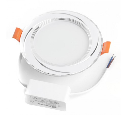 Светильник светодиодный встраиваемый декоративный AL777, 7W, 525 Lm, 4000К, белый  28680  FERON