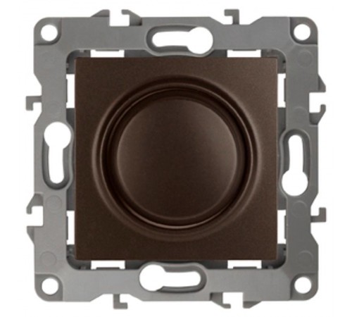 Светорегулятор поворотно-нажимной 12-4101-13  , 400ВА 230В,  бронза  Б0019363  ЭРА