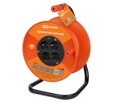 Удлинитель силовой УКз16-004  (4 места/40м ПВС 3х1,5)  SQ1301-0535  TDM