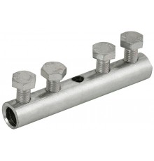 Заж. соед. прямой пр.-пр. 6-10мм нерж. сталь  ZCC86-20-1-16  IEK