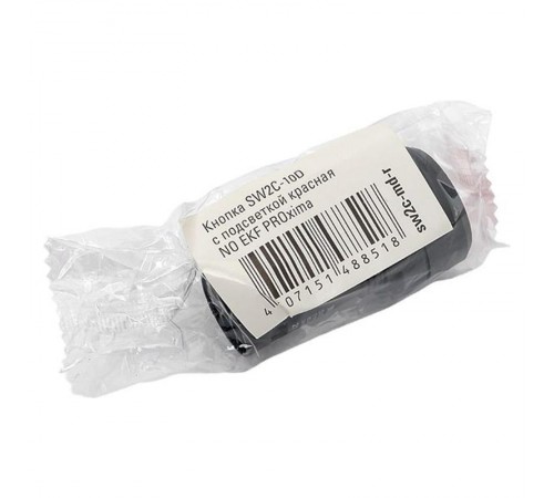Кнопка SW2C-10D с подсветкой красная NO EKF PROxima  sw2c-md-r  EKF