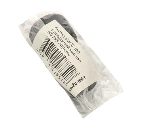 Кнопка SW2C-10D с подсветкой красная NO EKF PROxima  sw2c-md-r  EKF