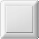 Wessen 59 Белый Выключатель 1-клавишный кнопочный 16А (сх.1) (в сборе)  VS116-155-18  Schneider Electric