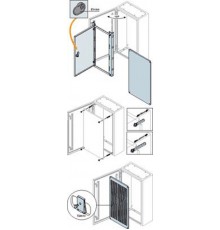 Дверь внутренняя глухая для шкафов SR 800х600мм ВхШ  KC8060K  ABB