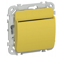 FLITE Выключатель карточный 30А ВК-0-ФлЖК желтый карри  FI-V11-0-10-K44  IEK