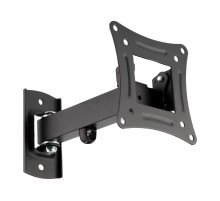 Кронштейн для телевизора 10"-27" дюймов, наклонно-поворотный одно колено REXANT серия HOME 38-0053  REXANT