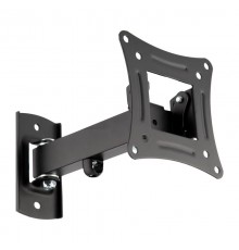 Кронштейн для телевизора 10"-27" дюймов, наклонно-поворотный одно колено REXANT серия HOME 38-0053  REXANT