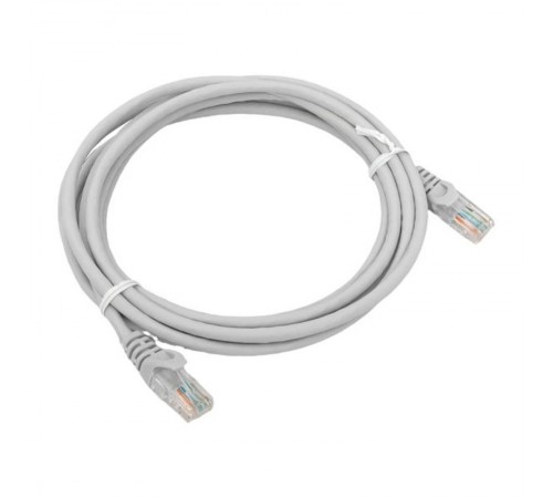 Патч-корд TERACOM PRO Cat.5E неэкранированный UTP оболочка LSZH серый (3,0м)  TRP-5EUTP-LSH-3M-GY  EKF