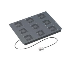 Потолочный вентиляторный модуль, с термостатом 6 вент. для крыши Ш=800мм  R5VSIT8009FT  DKC