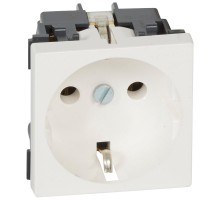 Розетка Mosaic 2M. 2P+Т. немецкий ст.  077210  Legrand