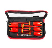 Набор диэлектрических отверток "Профи" НИО-2206-S  88925  КВТ