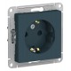 AtlasDesign Изумруд Розетка с заземлением со шторками, 16А, механизм  ATN000845  SE