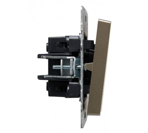 BRITE Выключатель жалюзи 10А ВС10-1-5-БрШ шампань   BR-V15-0-10-K37  IEK