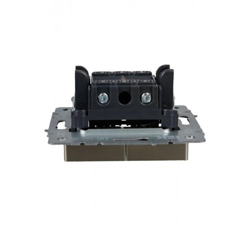 BRITE Выключатель жалюзи 10А ВС10-1-5-БрШ шампань   BR-V15-0-10-K37  IEK