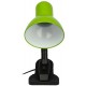 Настольный светильник N-212-Е27-40W-GR на прищепке зелёный  Б0058670  ЭРА