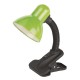 Настольный светильник N-212-Е27-40W-GR на прищепке зелёный  Б0058670  ЭРА