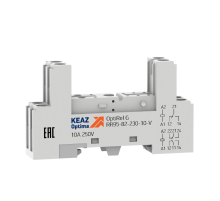 Розетка для реле OptiRel G RR95-82-230-10-V  281176  КЭАЗ