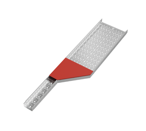 Крышка переходника правого 150-500 мм "ПЛЮС" HD  KPDplus150-500-R HD   КМ-профиль