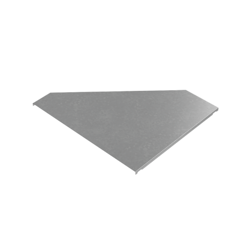 Крышка переходника правого 150-500 мм "ПЛЮС" HD  KPDplus150-500-R HD   КМ-профиль