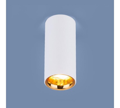 Светильник встраиваемый DLR030 12W 4200K белый матовый/золото  a040669  Elektrostandard