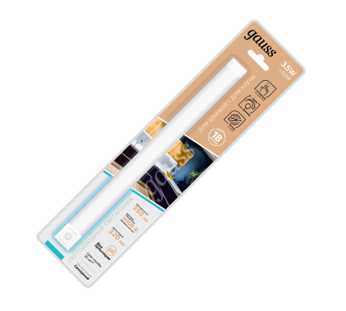 Светильник сенсорный модель K 3,5W 350lm 4000K 170-260V 325mm диммируемый TOUCH  9021531235-D  Gauss